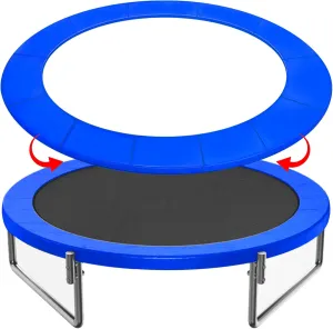 12FT 14FT 15FT Trampoline Pad Replacement Upgraded Trampoline Spring Cover, 16FT Foam Trampoline Safety Padding Round, Waterproof Tear-Resistant, No Holes for Pole
