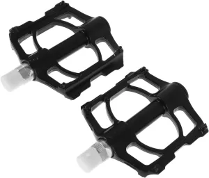 1pair Foldable Bike Pedals: Aluminum Alloy Bicycle Folding Pedals Wide Flat Footrests Foot Plates for Mountain Sports