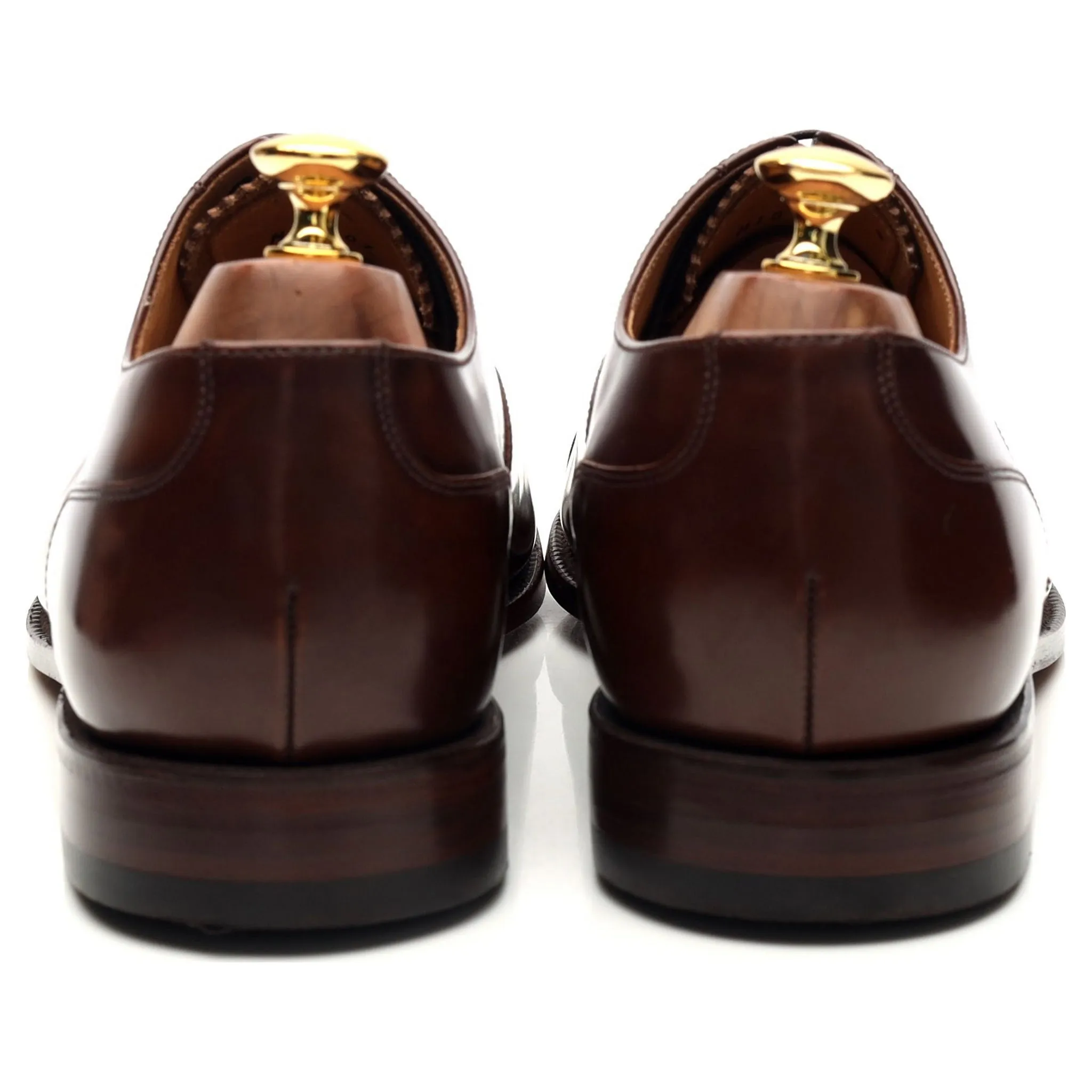 '200' Brown Leather Oxford UK 10 G