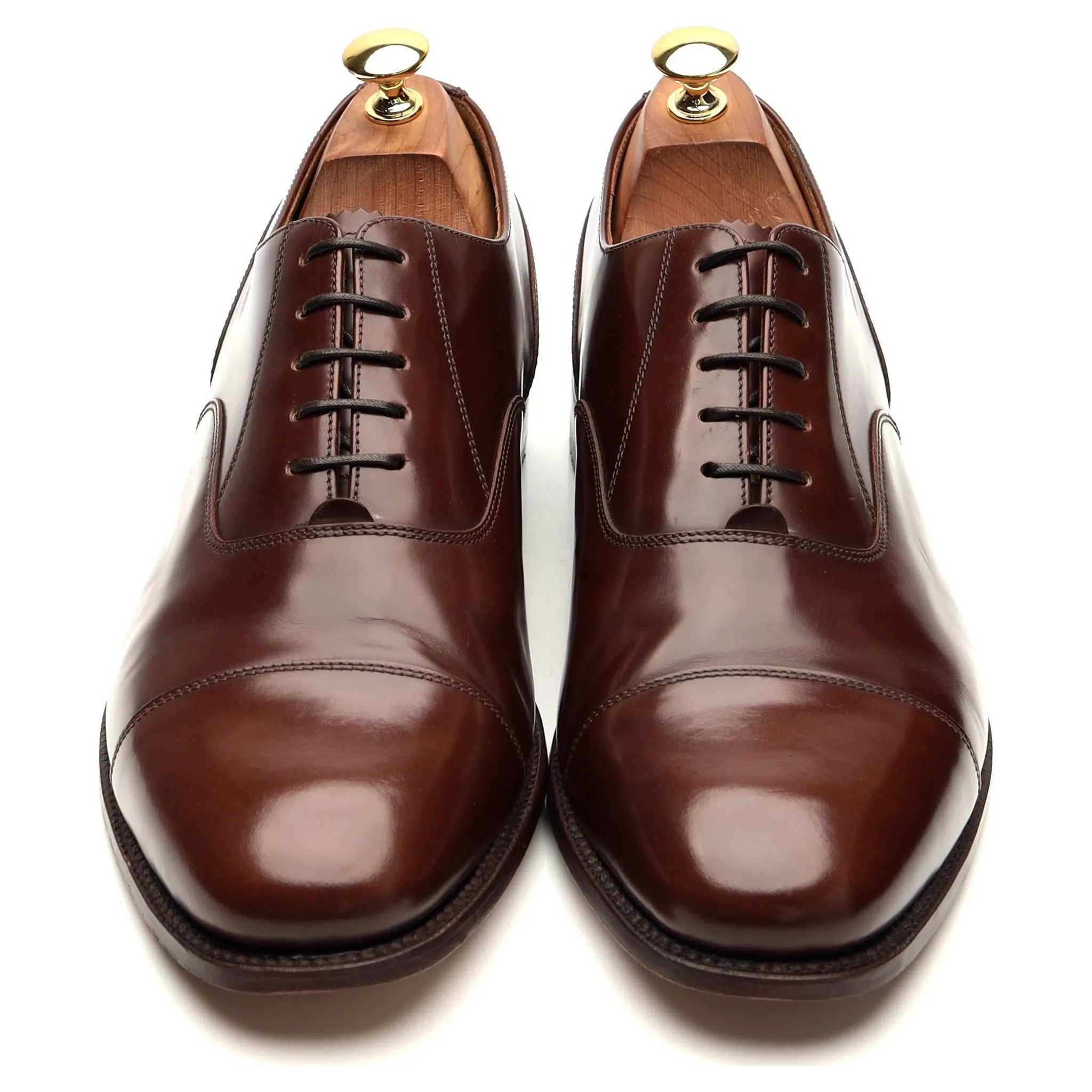 '200' Brown Leather Oxford UK 10 G