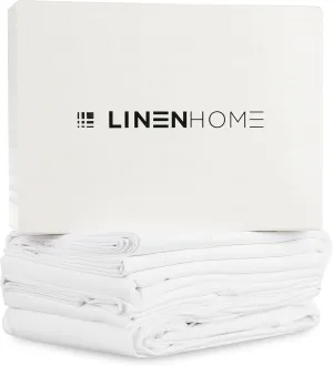 800 Thread Count Egyptian Cotton California King Sheets, Bright White: 4 Piece, Breathable Deep Pocket Bedroom Sheets Set with Satin Weave Fitted and Flat Sheet and Two Pillowcases