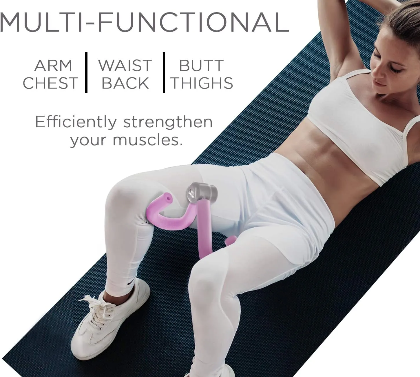 Aduro Sport Thigh Master Inner Thigh Exercise Equipment for Women, Full Size Thigh Toner Leg Exercise Trainer [Improved Version]
