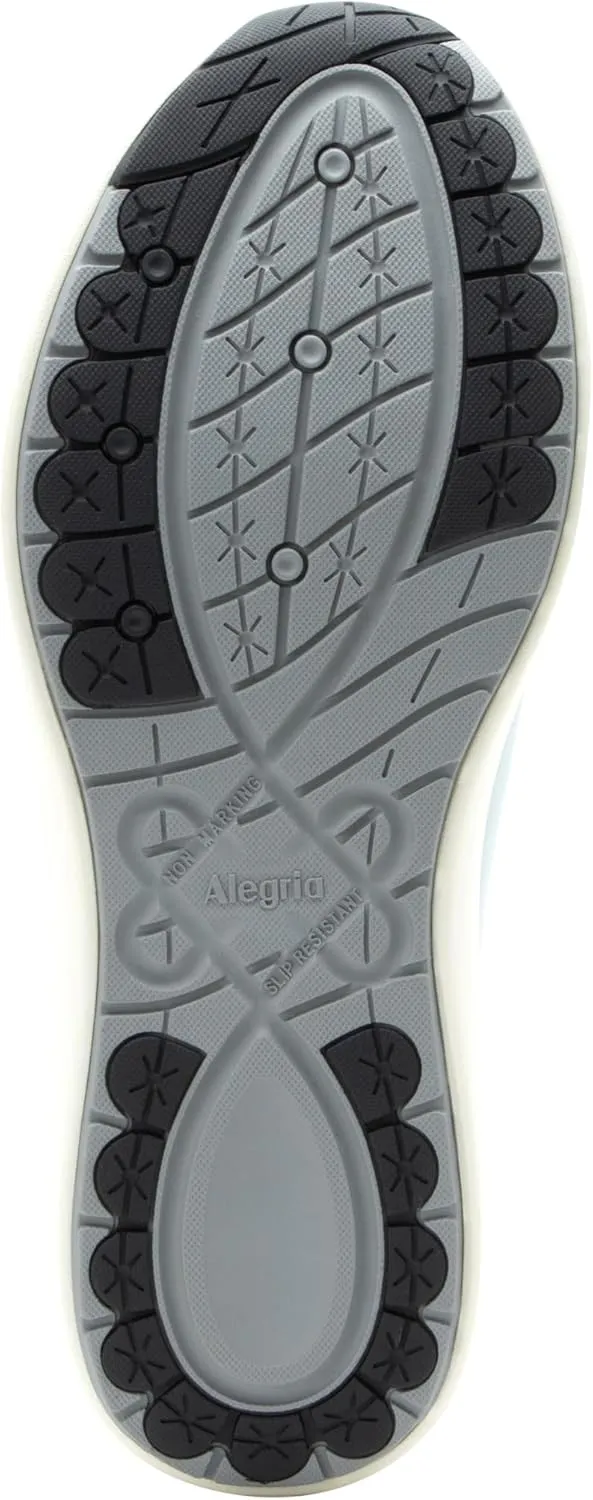Alegria Women's Eazeer Lightweight Fashion Sneaker with Cork Footbed for Arch Support and Side Zipper for Easy Slip On and Off