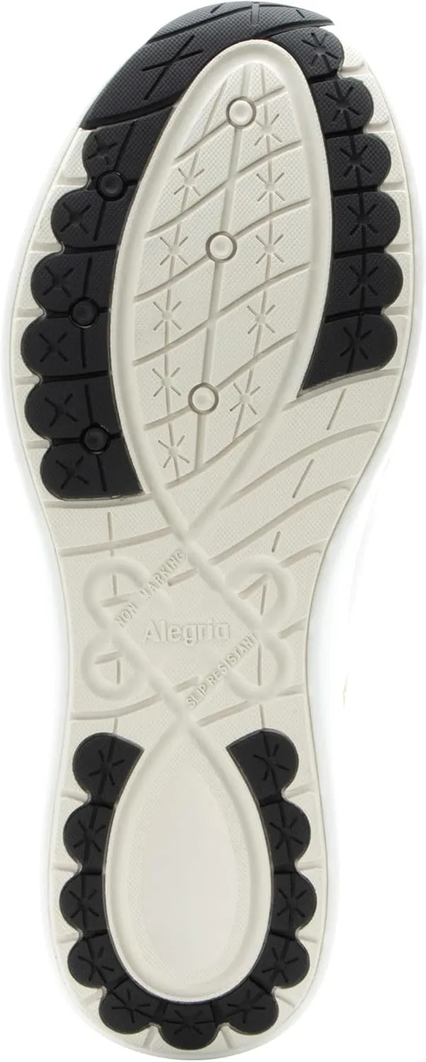 Alegria Women's Eazeer Lightweight Fashion Sneaker with Cork Footbed for Arch Support and Side Zipper for Easy Slip On and Off