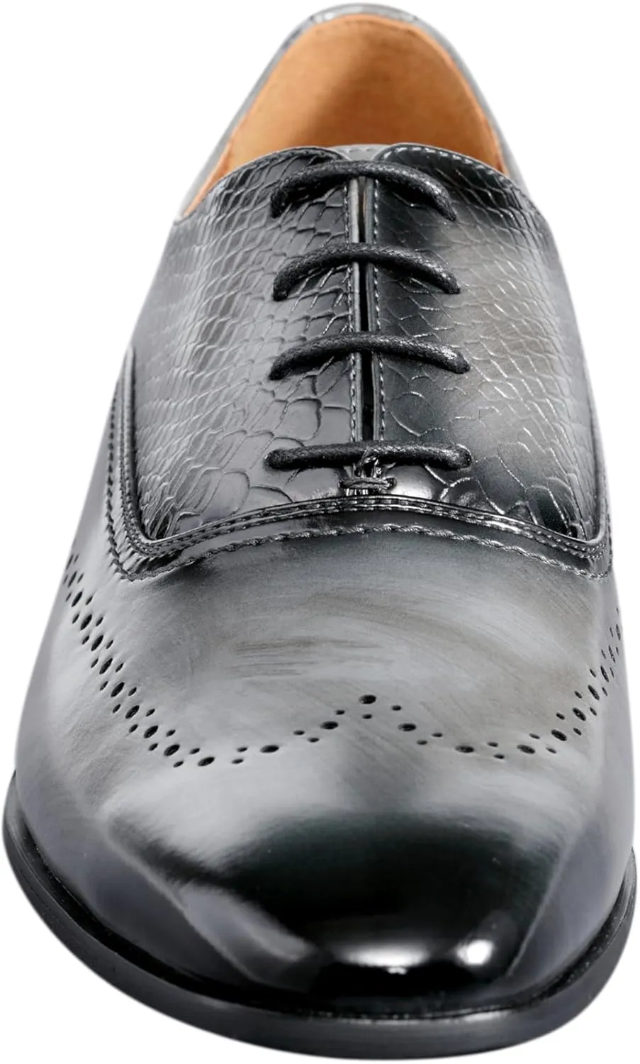 Amali Piedmont - Mens Dress Shoes - Oxford Shoes for Men - Tuxedo Shoes - Lace Up Mens Casual Dress Shoes