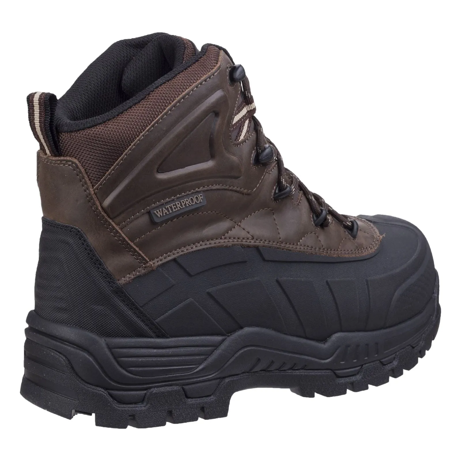 Amblers Safety FS430 Orca Rubber/Leather Brown Safety Boots