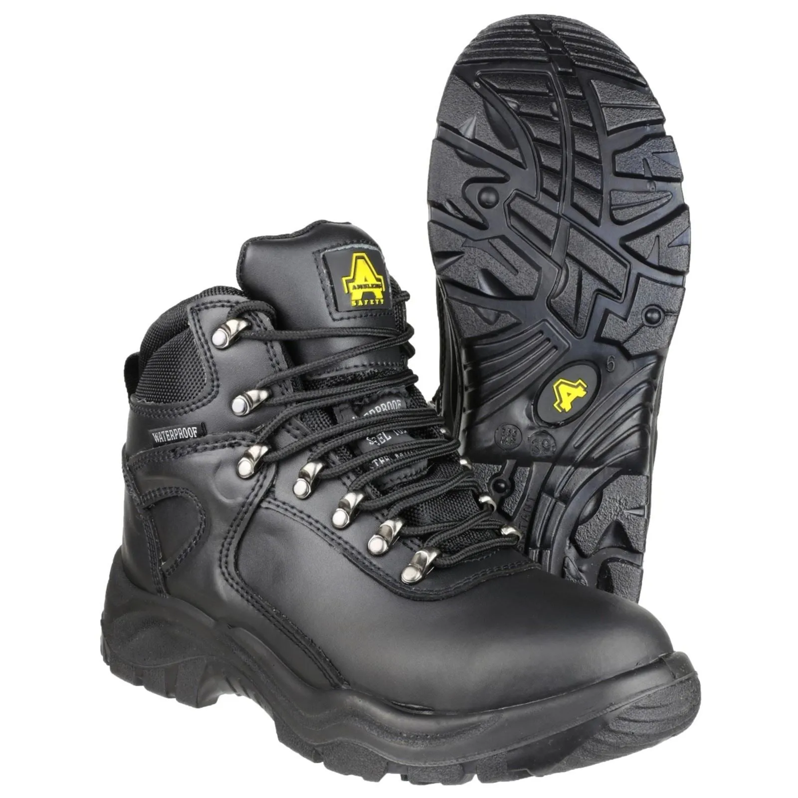 Amblers Safety Men's FS218 Safety Boot in Black