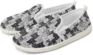 Animal Print Running Shoes | Flats for Women | Tennis Shoes | Slip Resistant Work Shoes