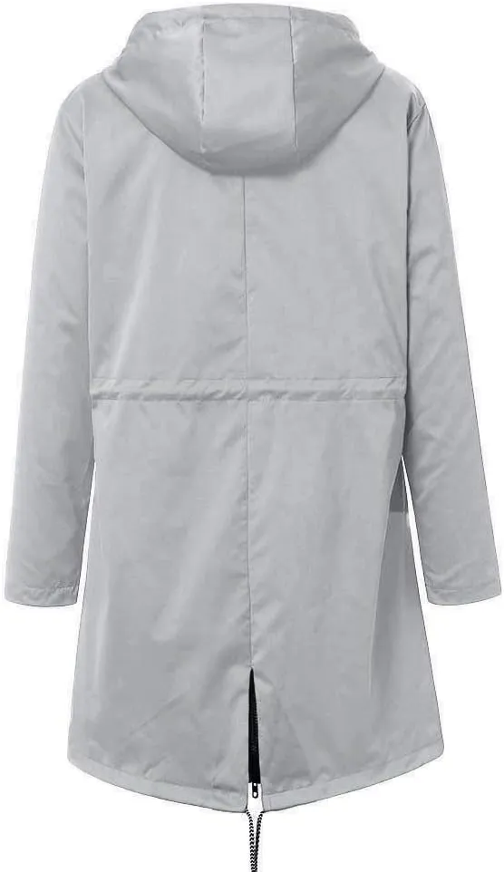 Aniywn Raincoat Women Waterproof Long Hooded Trench Coats Windbreaker Travel Jacket Lightweight Fall Outwear Tops Jacket