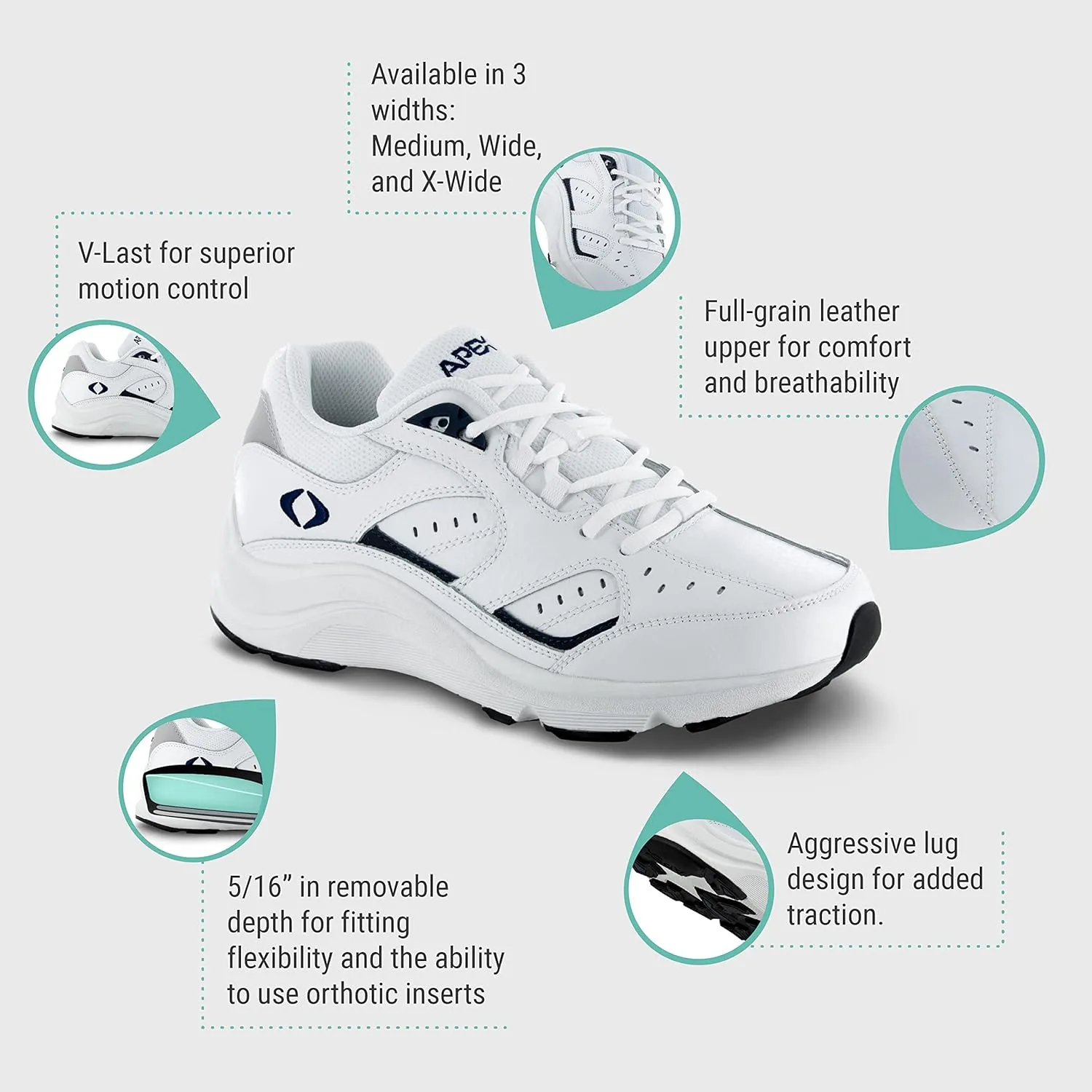 Apex Men's Walker-V Last-w