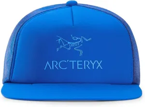 Arc'teryx Logo Flat Brim Trucker Hat | Flat-Brim Performance Trucker