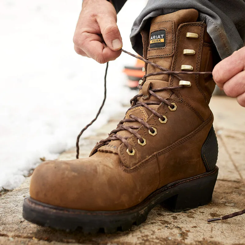 Ariat Men's Powerline 8" Waterproof Work Boot