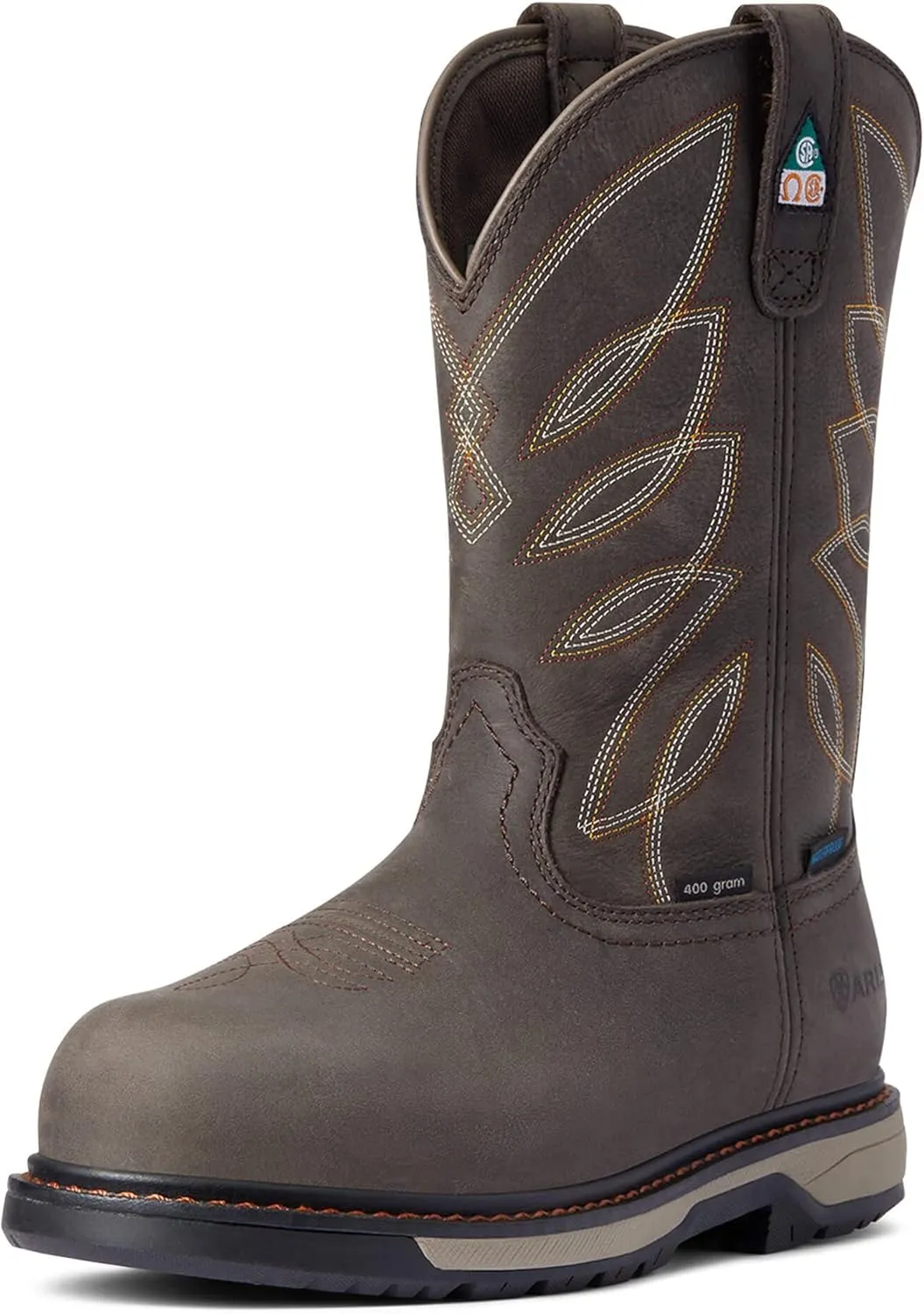 Ariat Women's Riveter CSA Glacier Grip Waterproof 400g Composite Toe Work Boot