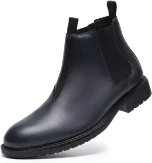 Arkbird Chelsea Ankle Boots for Men Genuine Leather Oxford Casual and Formal Dress Boot