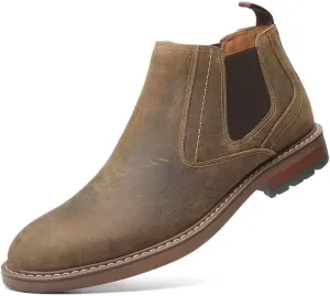 Arkbird Chelsea Ankle Boots for Men Genuine Leather Oxford Casual and Formal Dress Boot