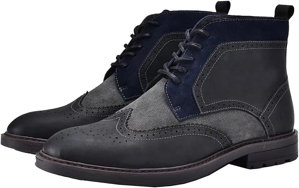Arkbird Chelsea Ankle Boots for Men Genuine Leather Oxford Casual and Formal Dress Boot