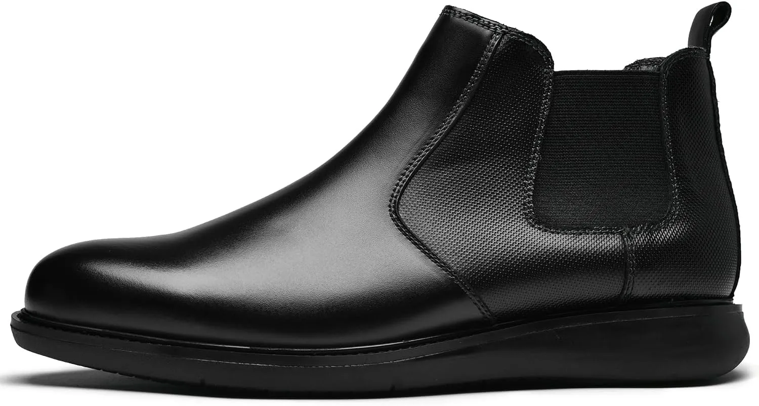 Arkbird Men's Brown Oxford Dress Boots