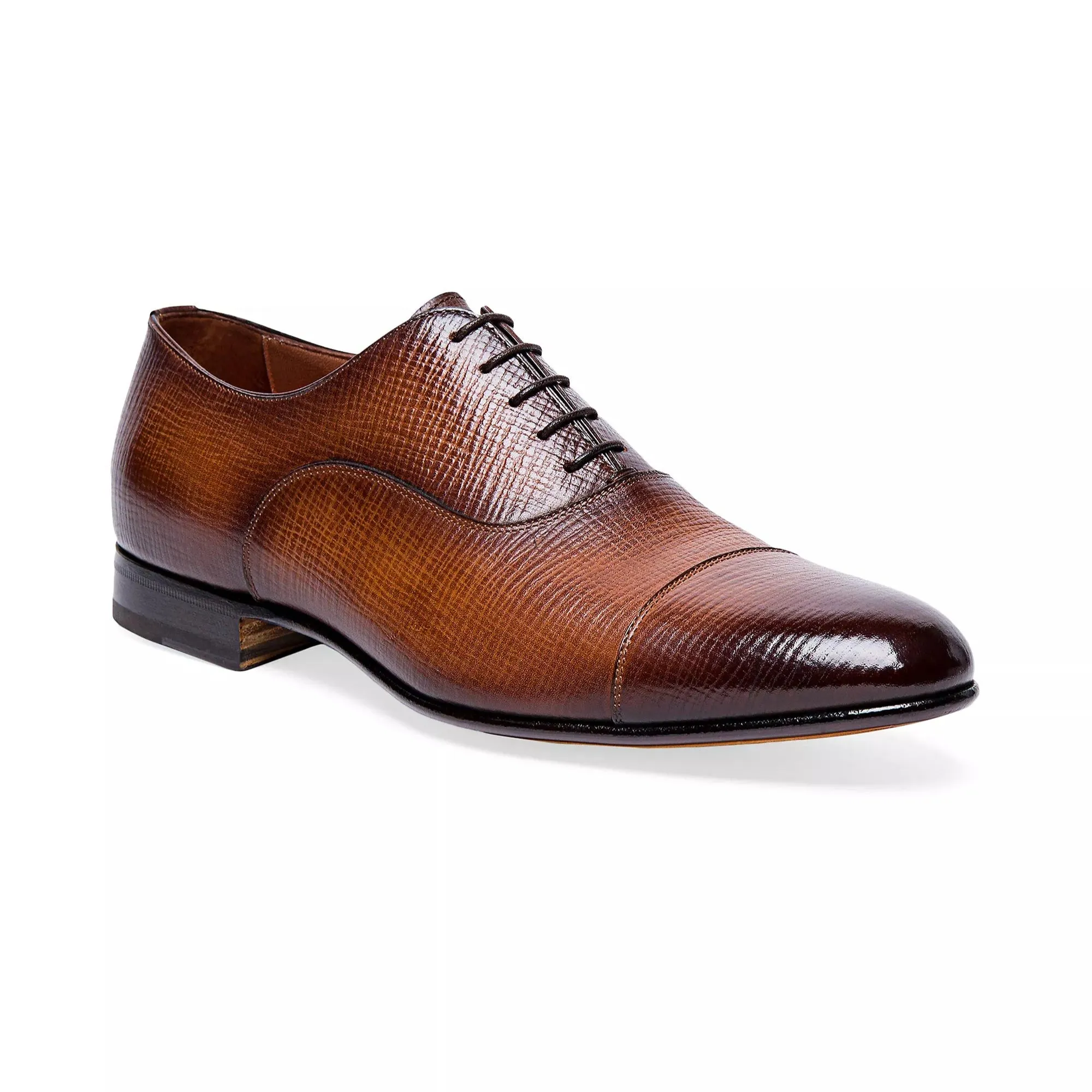 Aryan Embossed Leather Dress Shoes