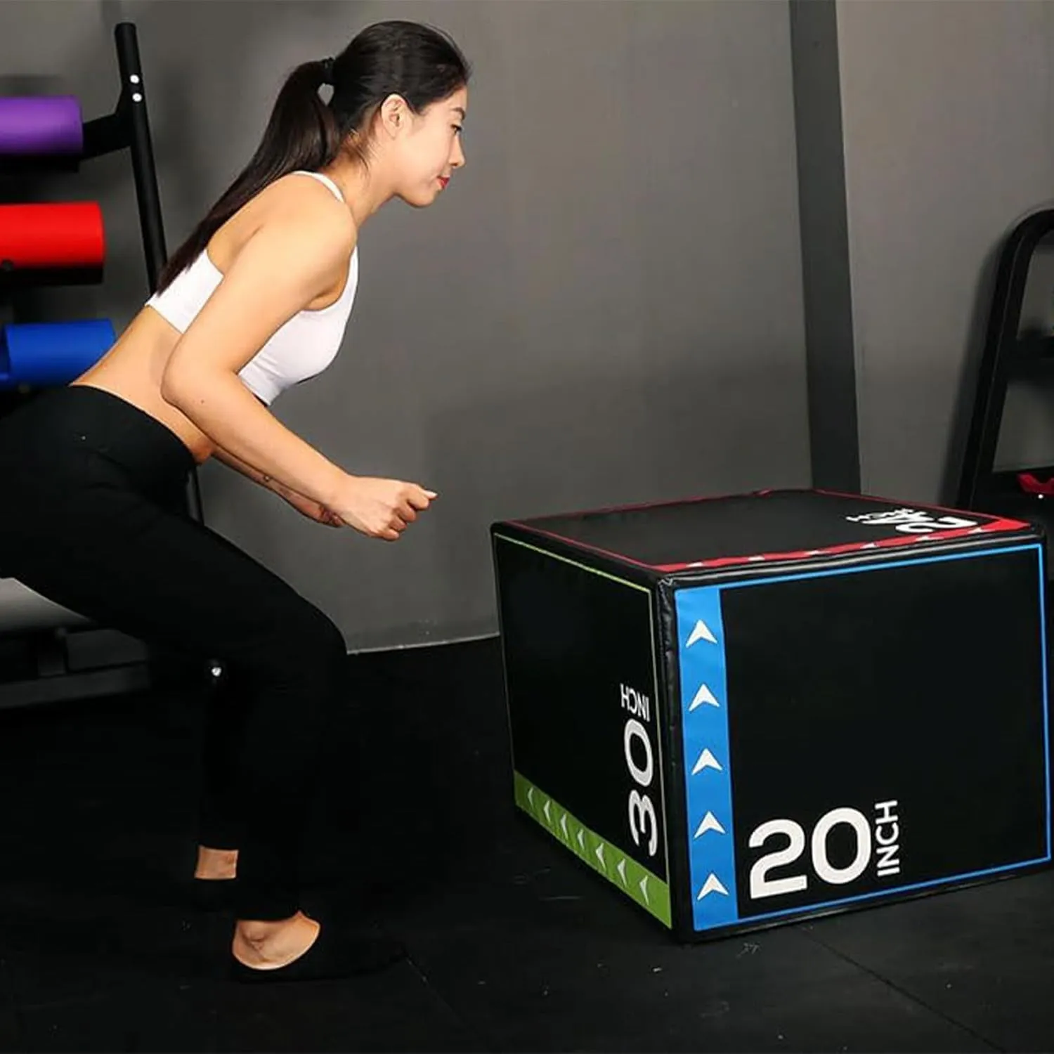 BalanceFrom Plyo Jumping Exercise Box, Home Gym Workout Trainer, Multiple Options
