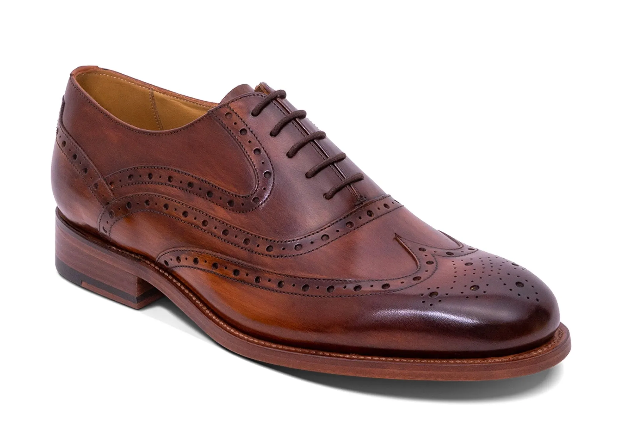 Barker Liffey - Hand Brushed Brown - 8.5 F