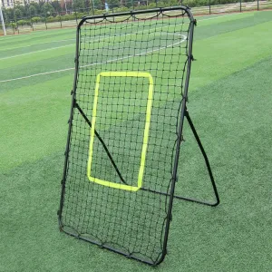 Baseball Rebounder and Fielding Trainer, Perfect Youth Baseball Training Equipment, Heavy Duty All-Weather Steel Construction 55 x 36 Inch