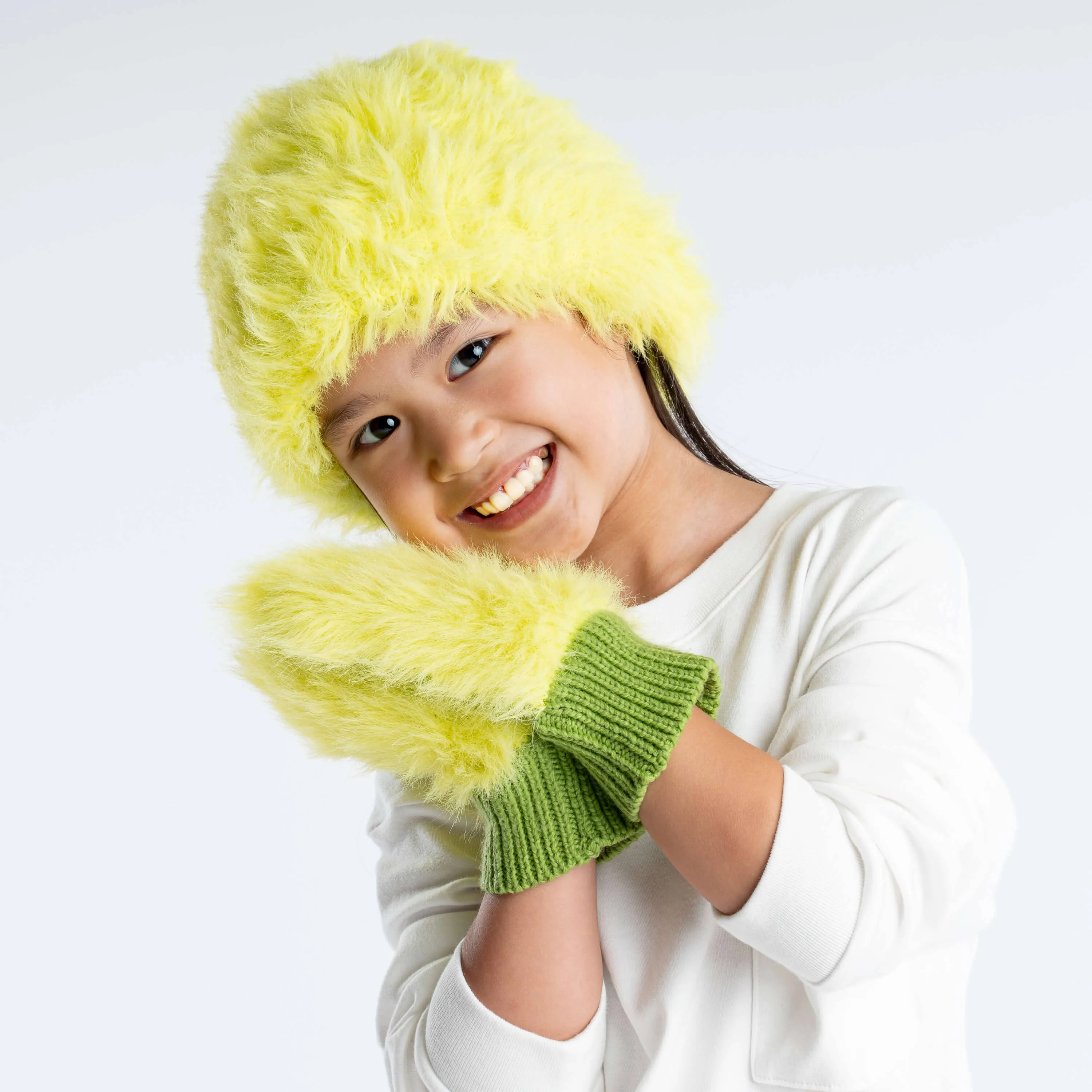 Beanie Fur All-in-one solution Super deal Faux SALE Kids