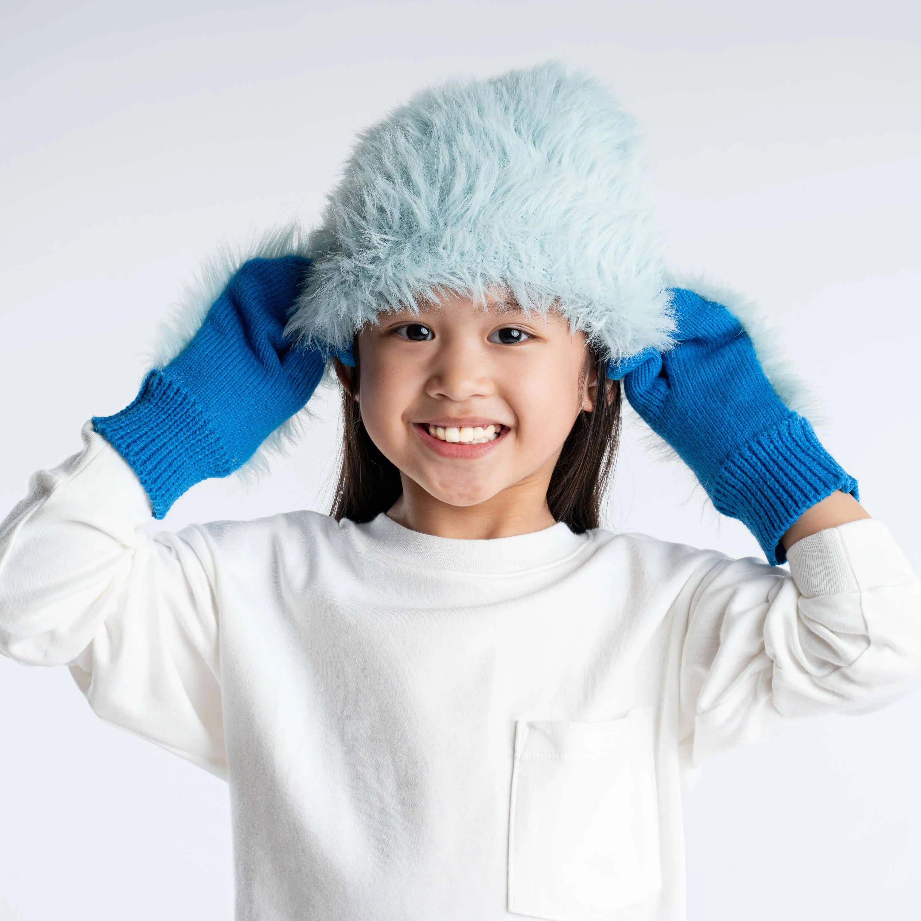 Beanie Fur All-in-one solution Super deal Faux SALE Kids