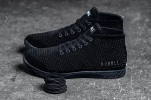 BLACK SUEDE MID TRAINER (MEN'S)