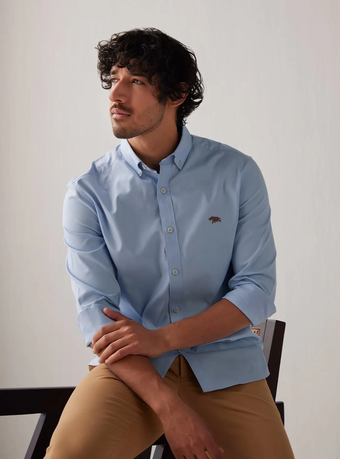 Blue Dawn Burgundy Mark Shirt
