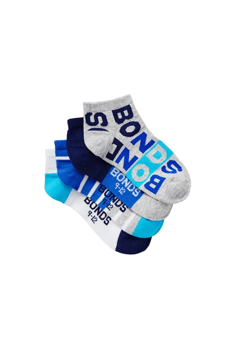 BONDS FASHION TRAINER  4PK