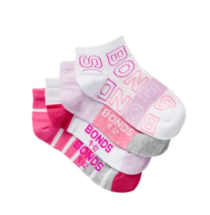 BONDS FASHION TRAINER  4PK