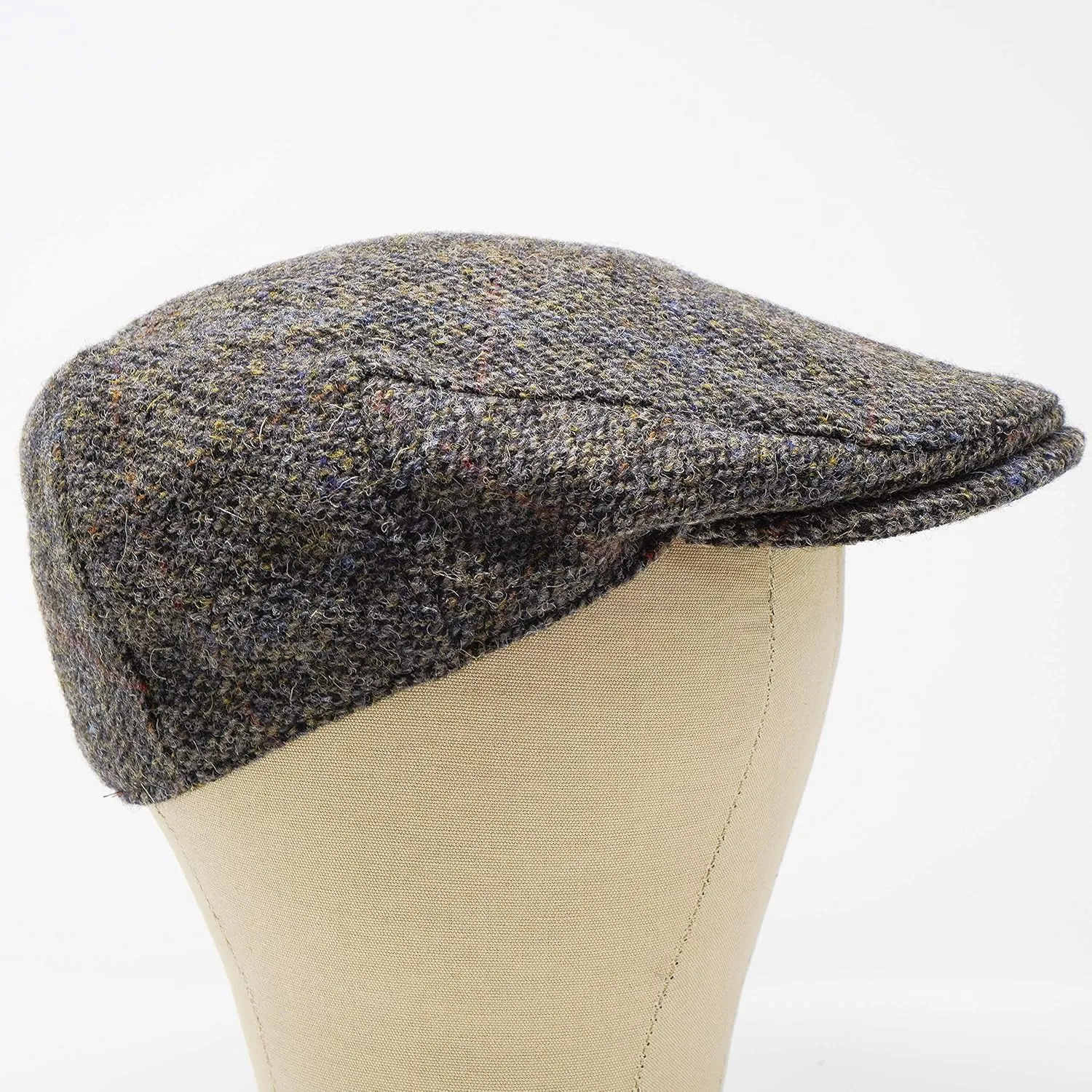 Borges & Scott Nevis Flat Cap - 100% Handwoven Wool – Harris Tweed – Water Resistant
