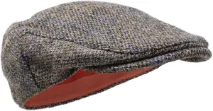 Borges & Scott Nevis Flat Cap - 100% Handwoven Wool – Harris Tweed – Water Resistant