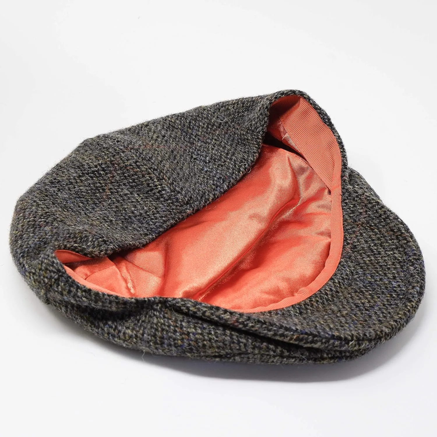 Borges & Scott Nevis Flat Cap - 100% Handwoven Wool – Harris Tweed – Water Resistant