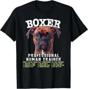 Boxer Professional Human Trainer T-Shirt
