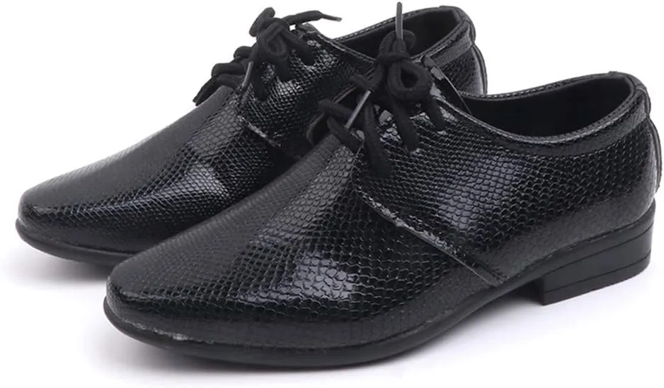 Boys Dress Shoes Toddler Kids Baby British Style Casual Shoes Uniform Oxford Wedding Dance Party School Shoes Performance