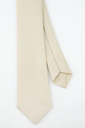 Boys' Oxford Weave Slim Tie Formal Neckwear - Beige