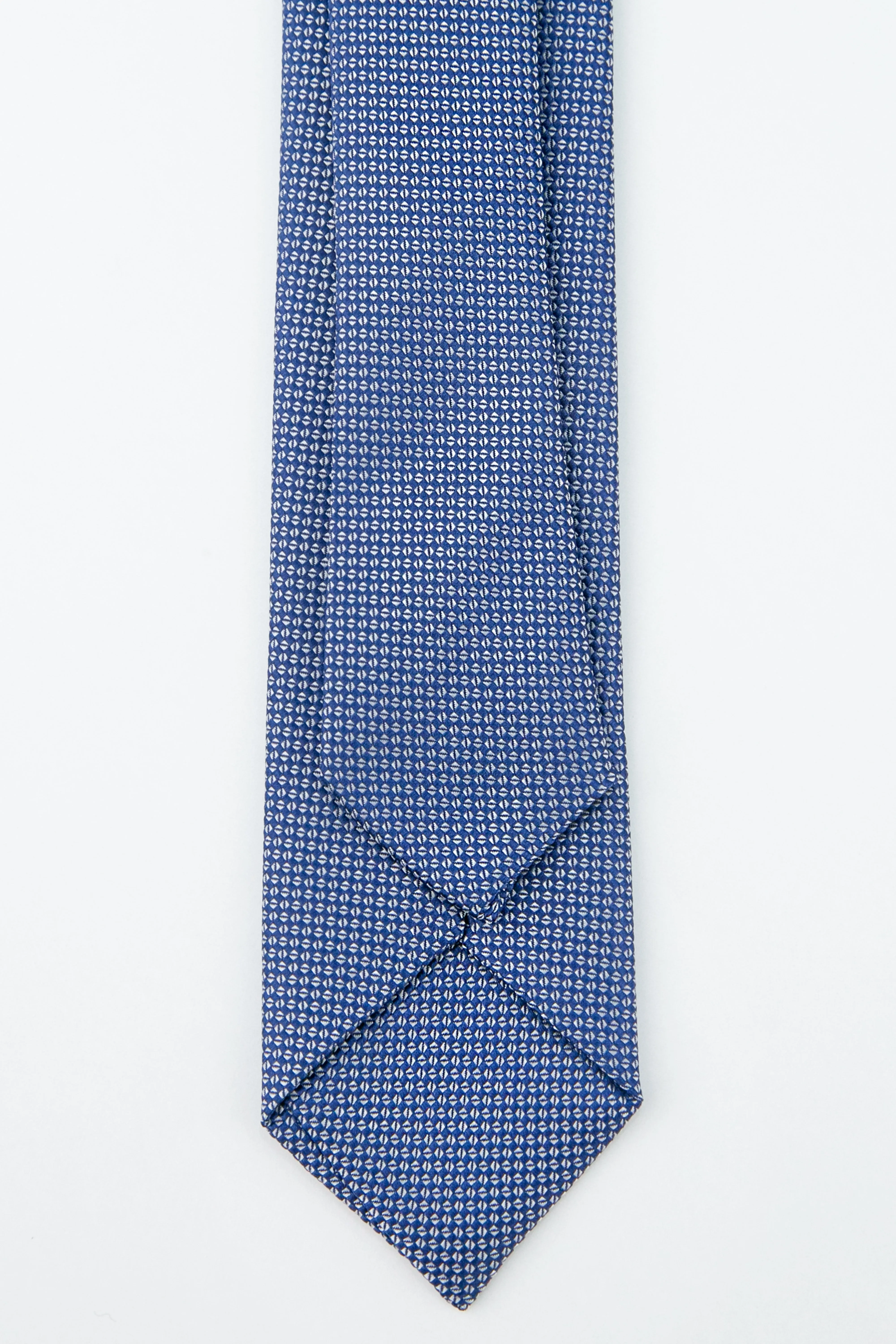 Boys' Oxford Weave Slim Tie Formal Neckwear - Dusty Blue