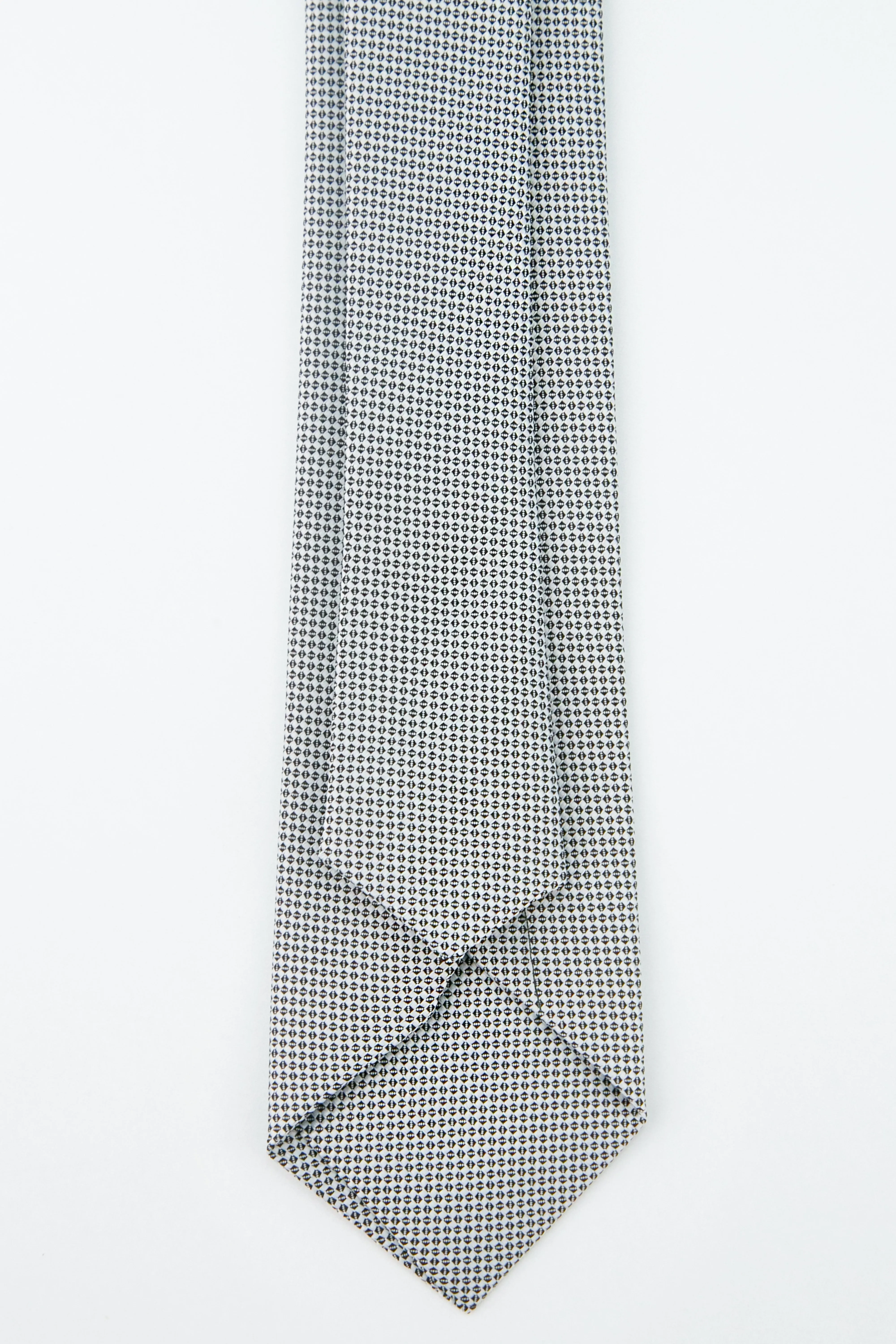 Boys' Oxford Weave Slim Tie Formal Neckwear - Light Grey