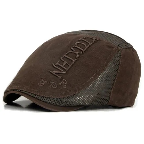 Breathable Flat Vintage Cap