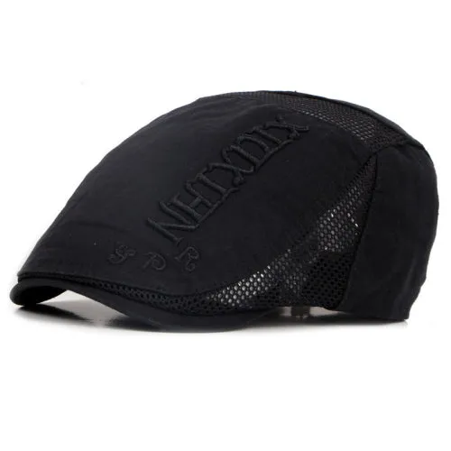 Breathable Flat Vintage Cap