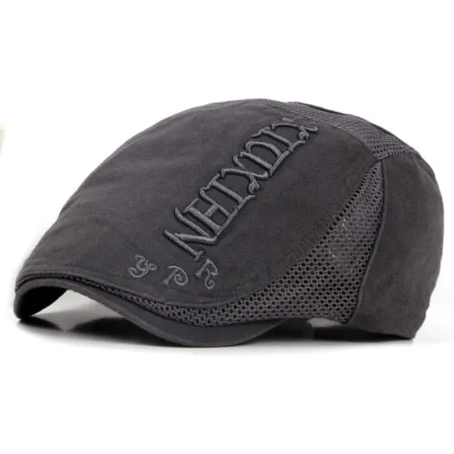 Breathable Flat Vintage Cap