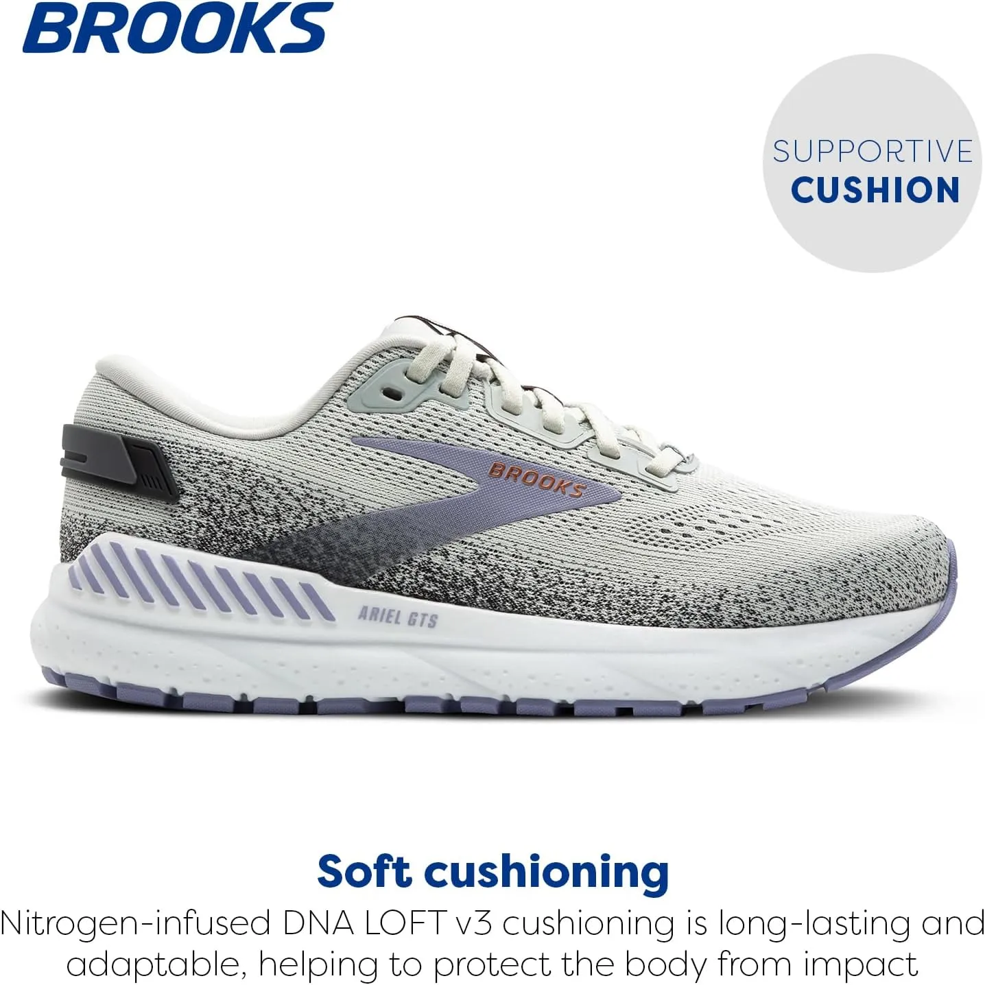 Brooks Women’s Ariel GTS 24 Supportive Running & Walking Shoe