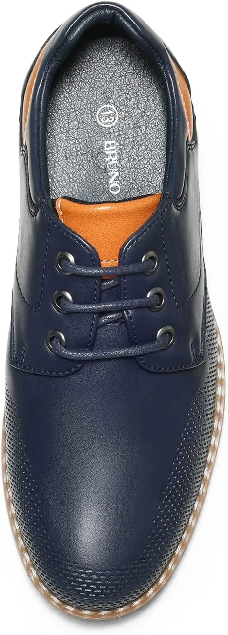 Bruno Marc Boy's Casual Dress Oxford Comfort Uniform Formal Shoes