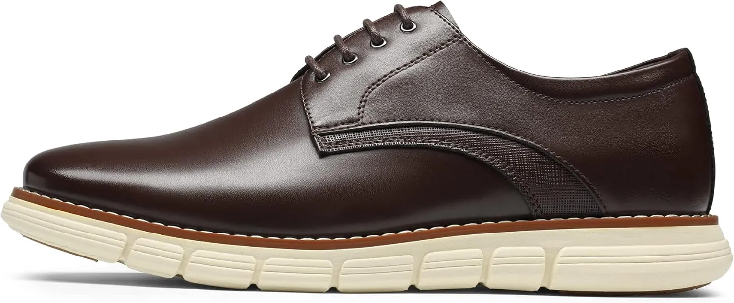 Bruno Marc Men's Crossflex Dress Sneakers Casual Oxford Formal Shoes