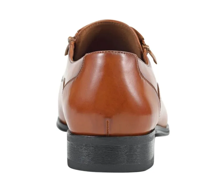 Calum Cognac Cap Toe Loafers
