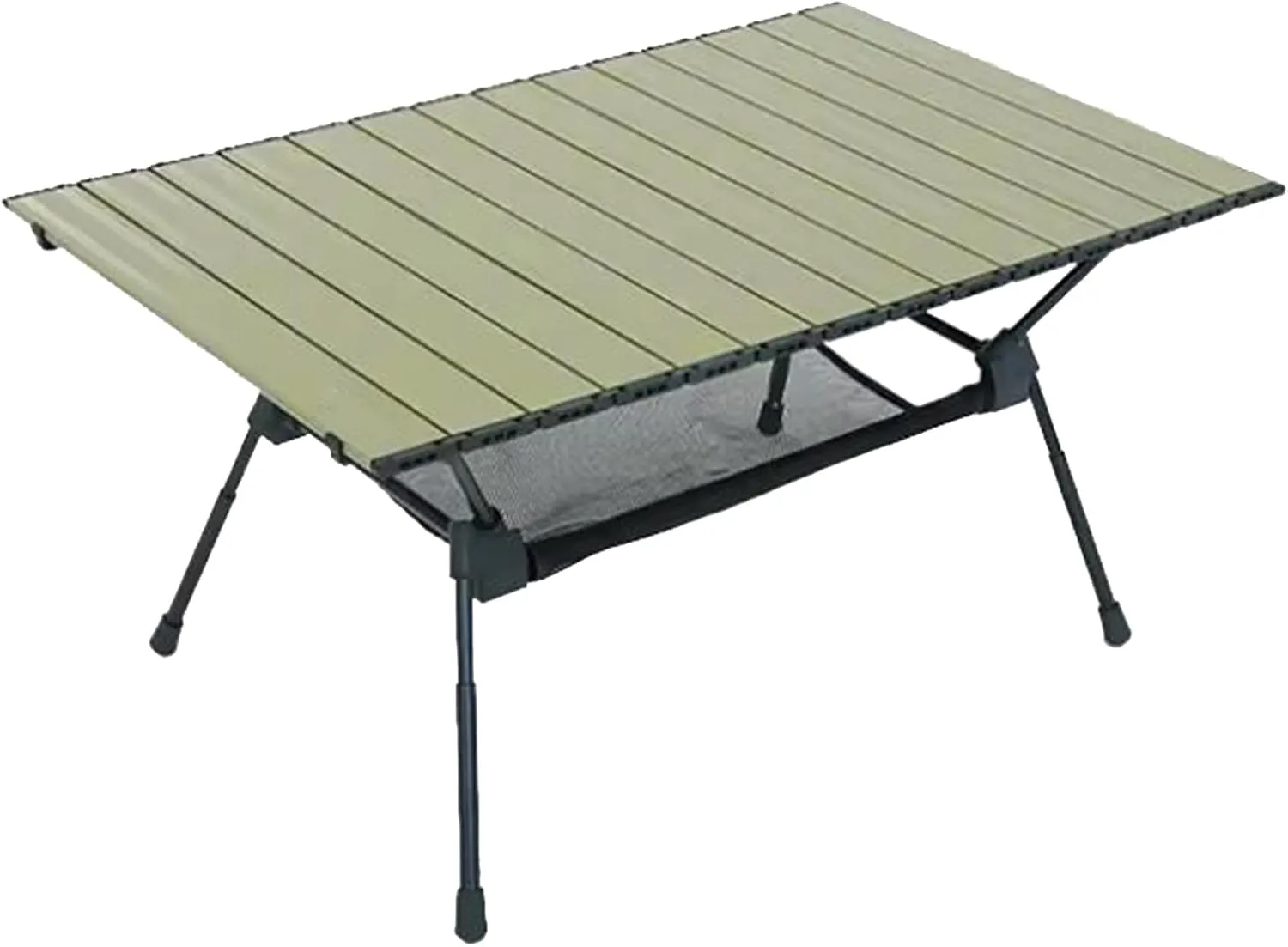 Camping Table with Storage Aluminum Camping Table Roll Up Tables for Camping with Carry Bag Multi-Purpose for Camping Hiking