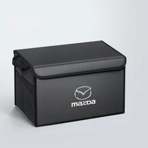 Car Trunk Organizer for Mazda 6 Sedan GH Facelift 2010-2013 Thickened Car Boot Tidy Storage Box Tailor-made Lidded Storage Bins for Home Car Outdoor Camping Travel,B