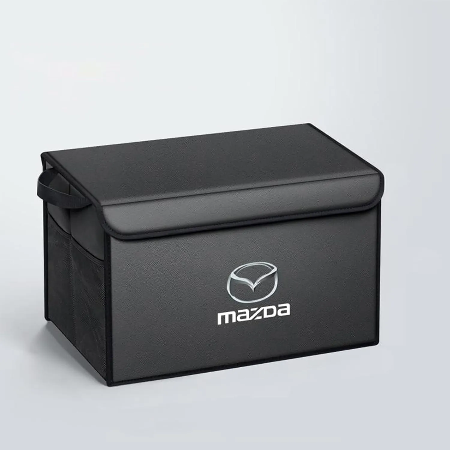 Car Trunk Organizer for Mazda 6 Sedan GH Facelift 2010-2013 Thickened Car Boot Tidy Storage Box Tailor-made Lidded Storage Bins for Home Car Outdoor Camping Travel,B