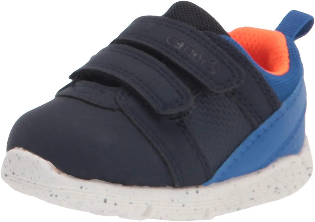 Carter's Baby-Boy's Relay Double Strap Athletic Sneaker First Walker Shoe